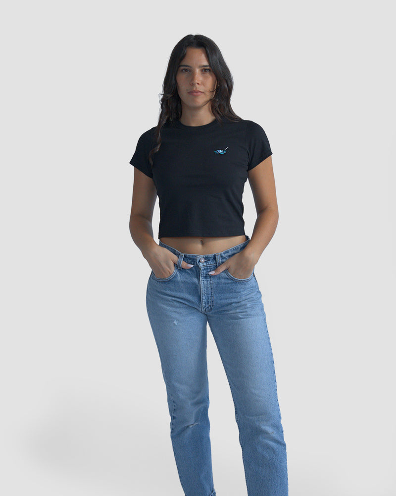 Sea Turtle Women's Crop - Follow Your Legend