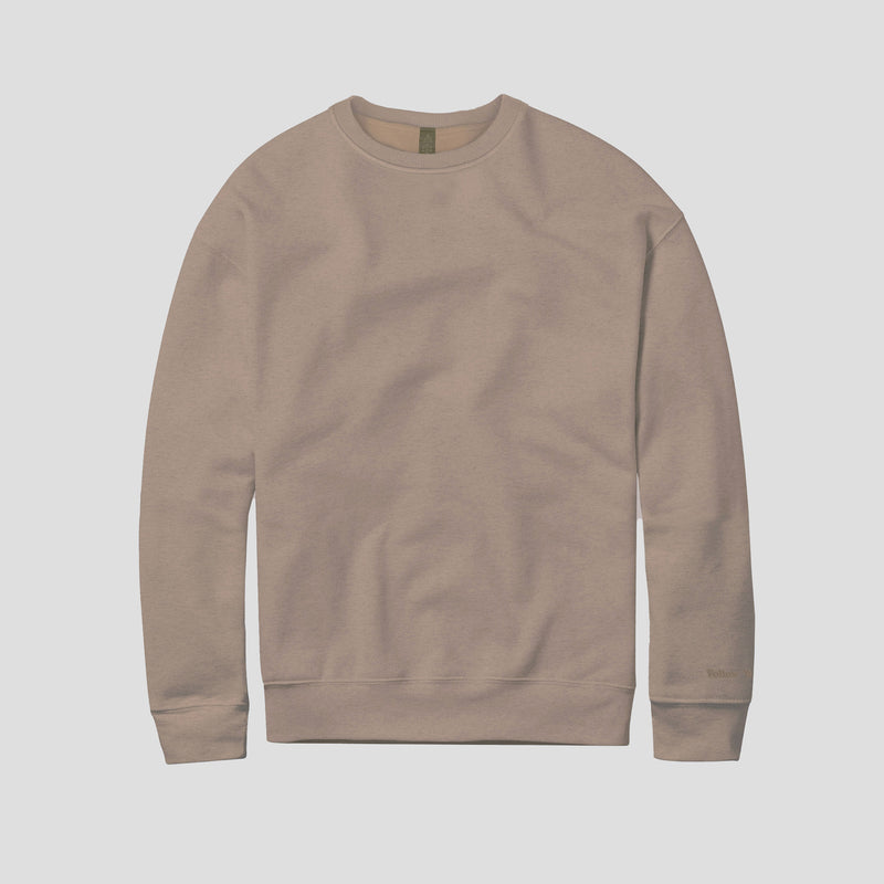 Men's AlpacaCloud® Heavyweight Crew Neck Sweatshirt - Follow Your Legend