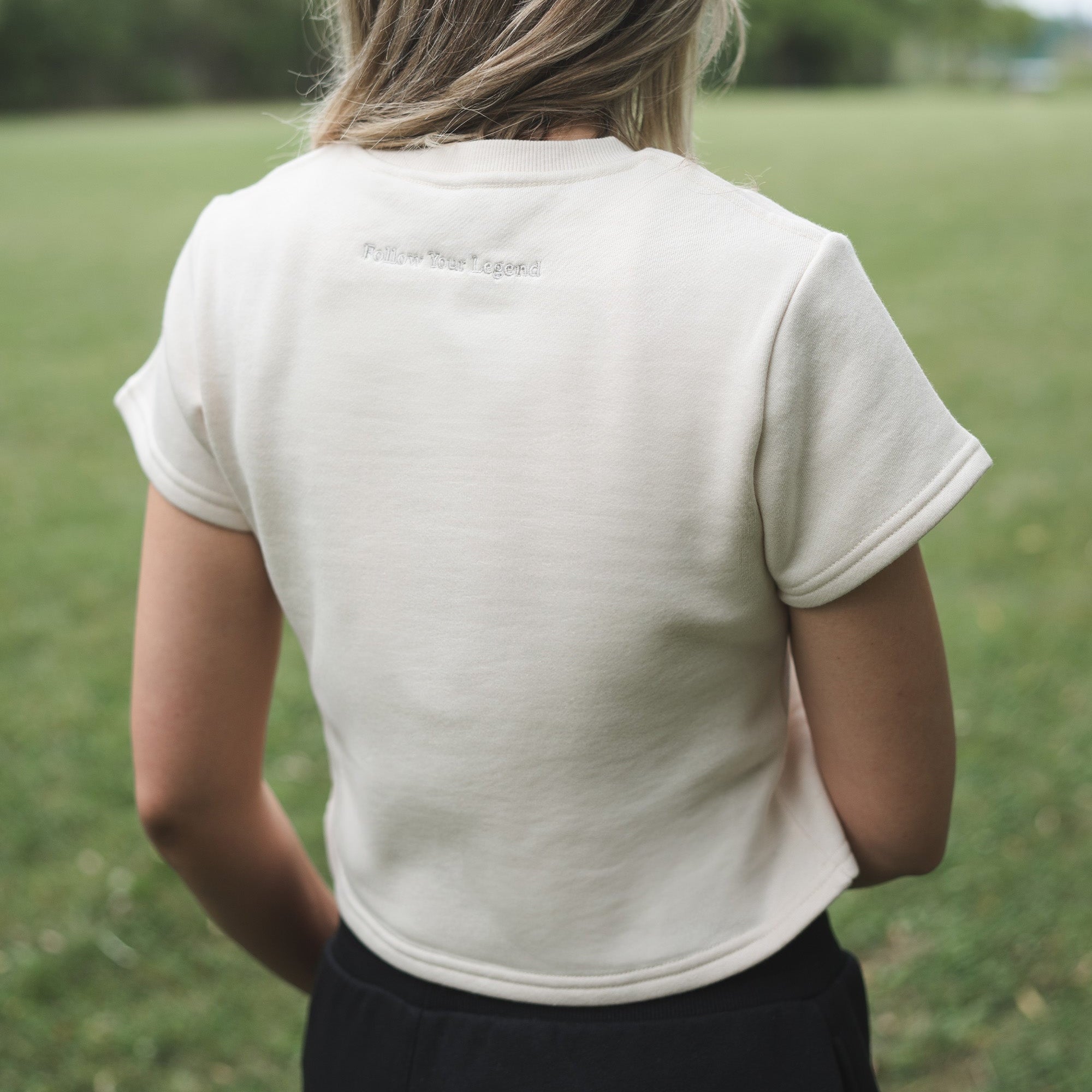 Women's AlpacaCloud® Heavyweight Baby Tee | Follow Your Legend