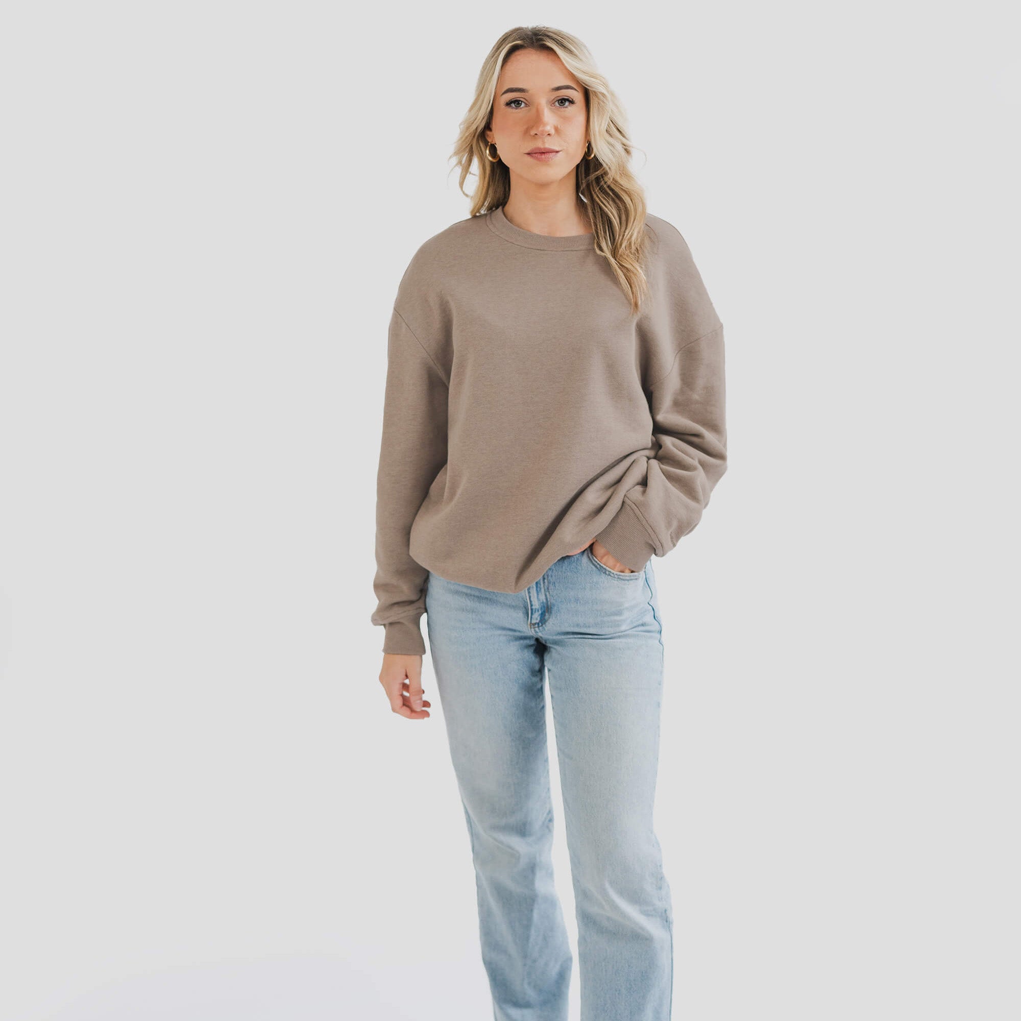 Women's AlpacaCloud® Crew Neck Sweatshirt | Follow Your Legend
