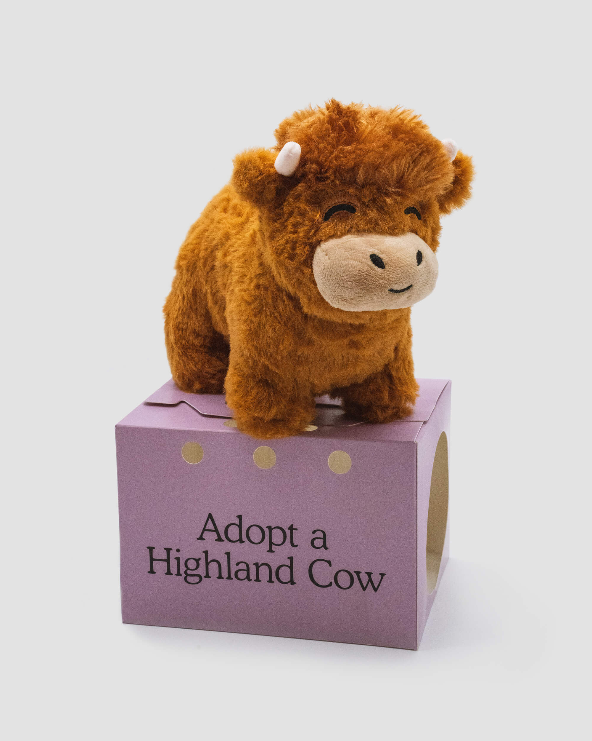 Realistic Highland Cow Plush England