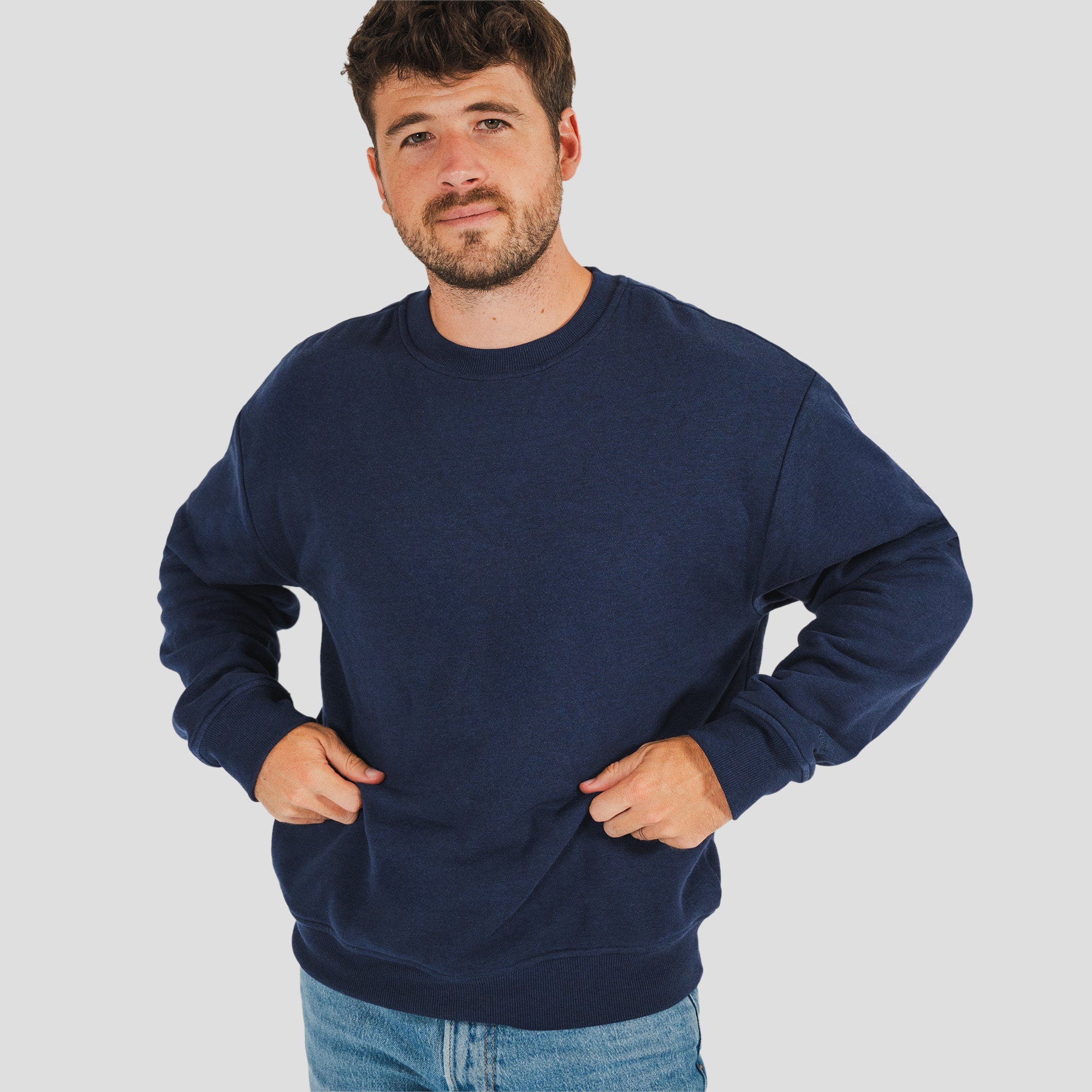 Men's AlpacaCloud® Crew Neck Sweatshirt | Follow Your Legend