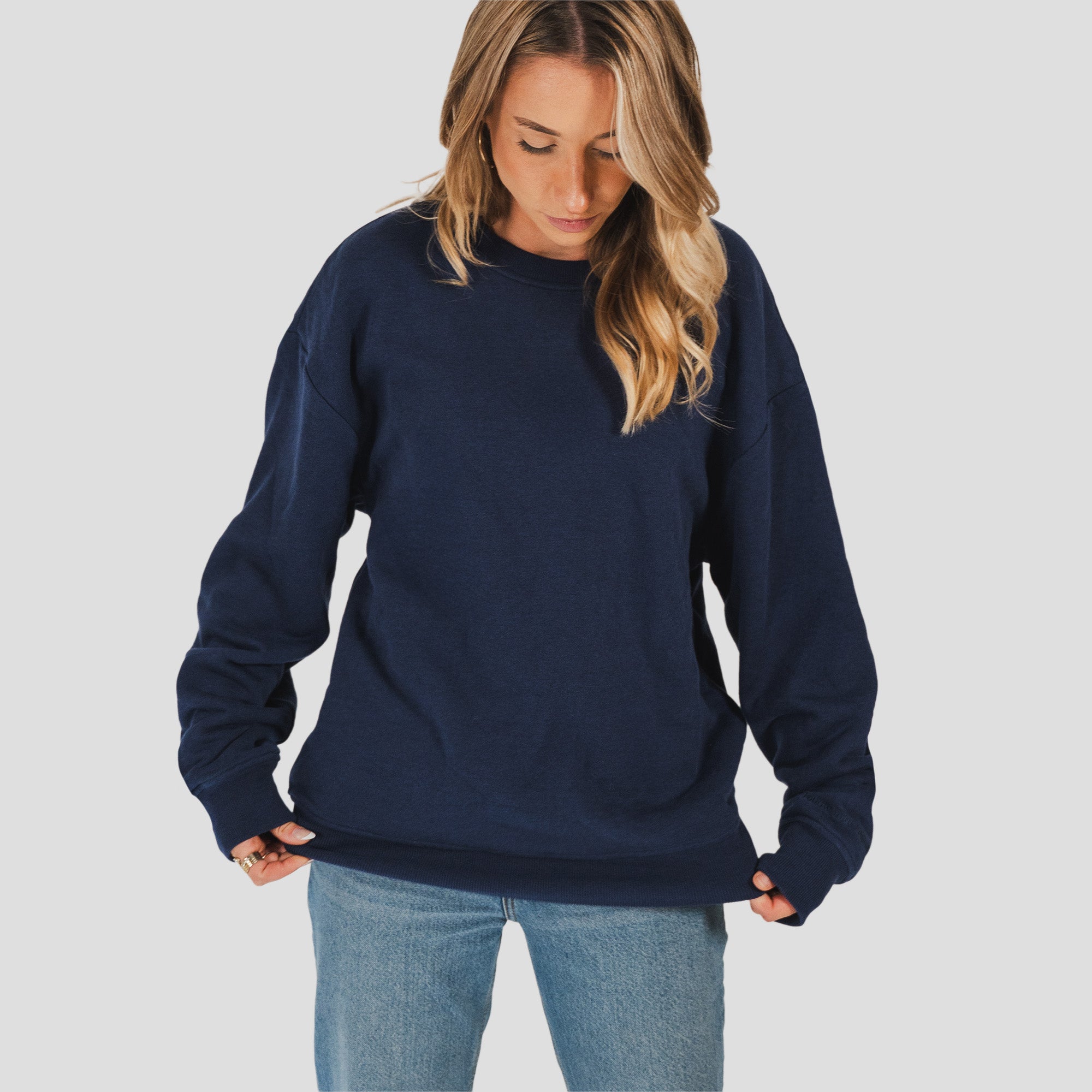 51. CLUBHAUS “The Crew” Crewneck - Navy 51. CLUBHAUS “The Crew