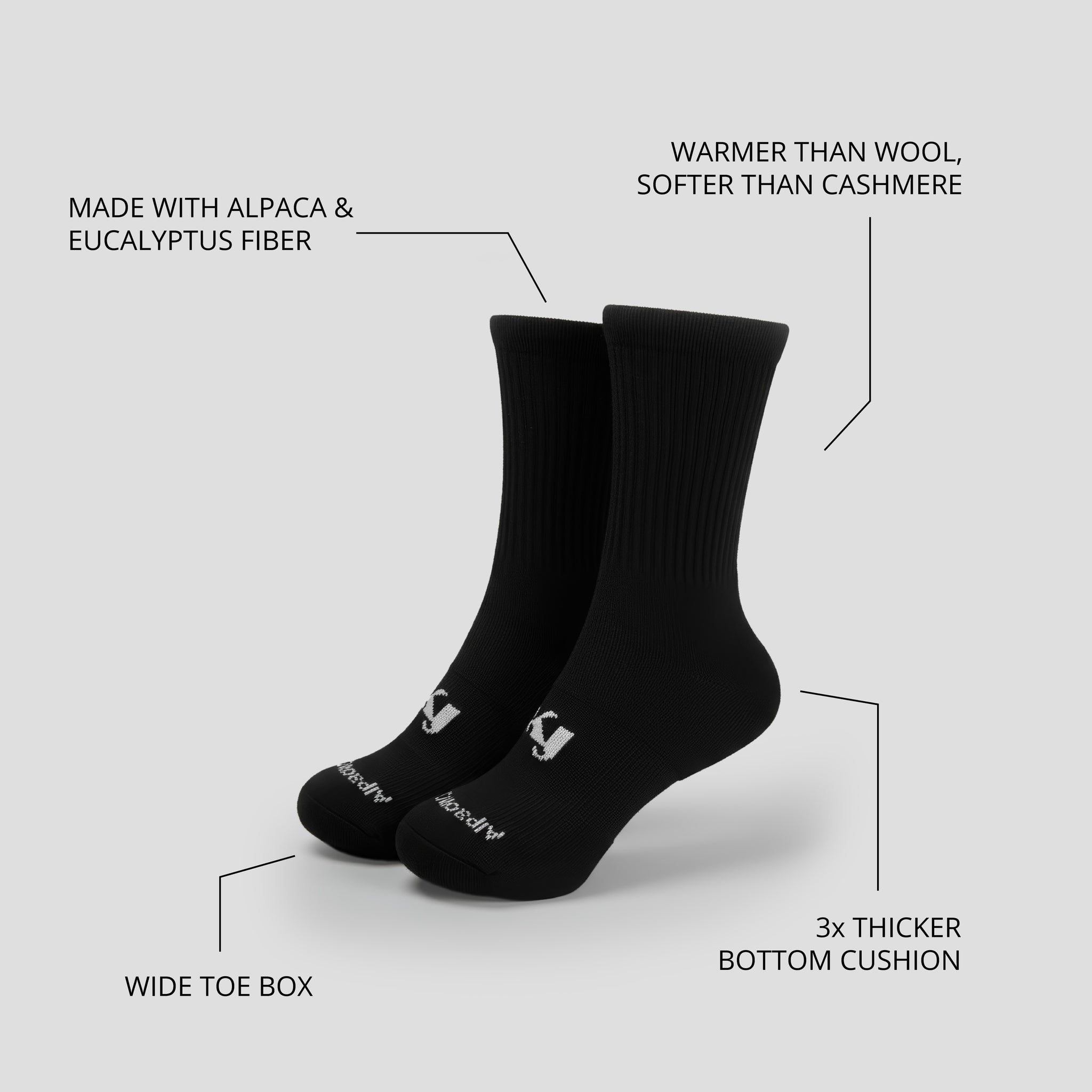 AlpacaCloud® Crew Socks – Follow Your Legend
