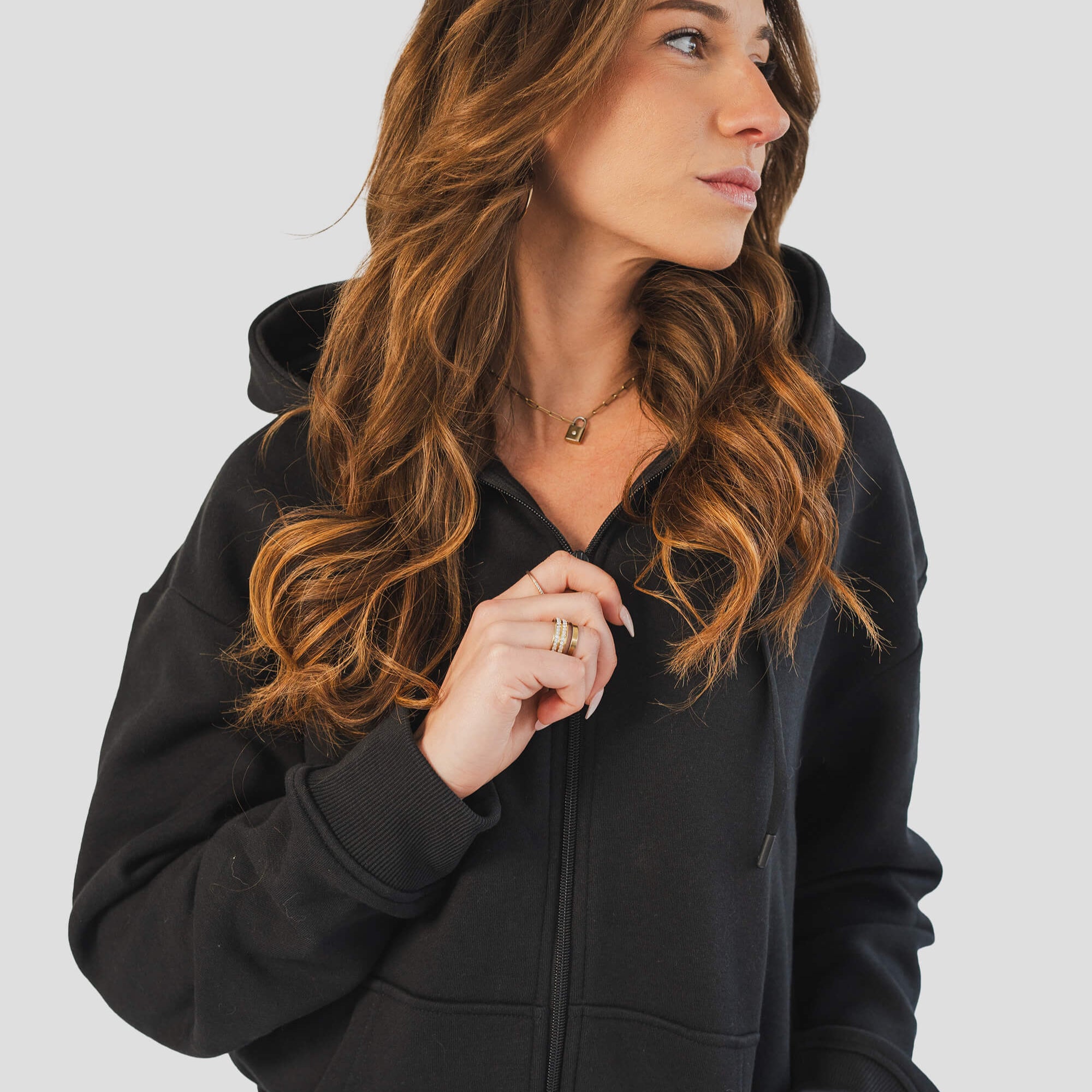 Women's AlpacaCloud® Middleweight Zip Hoodie | Follow Your