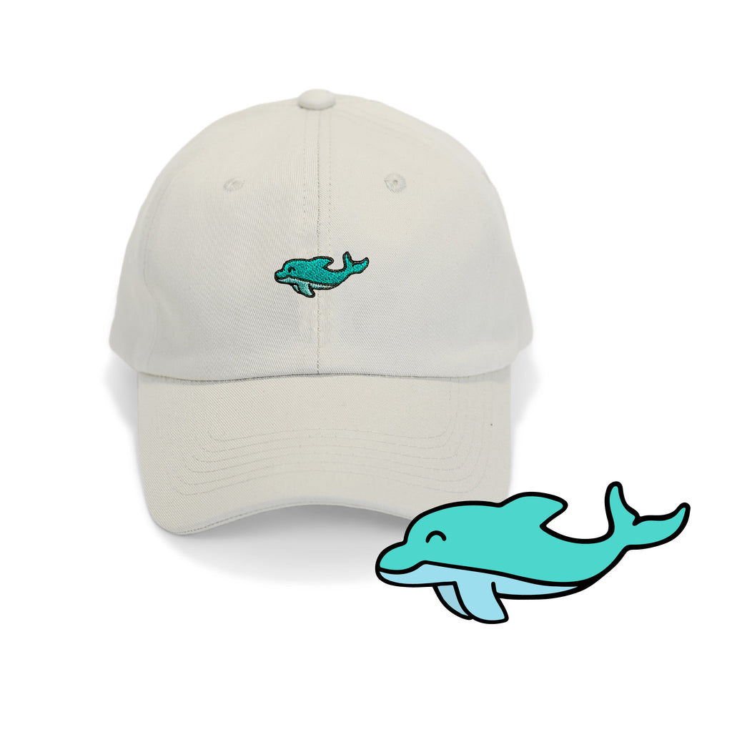 Follow Your Legend Dolphin hat sand front view