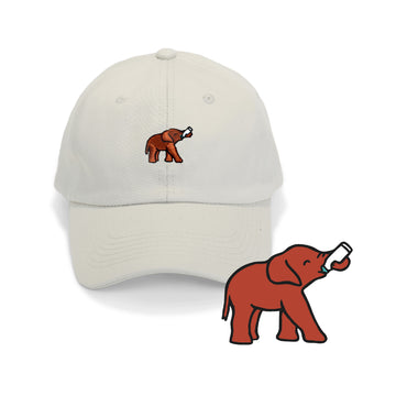 sand color elephant legend hat